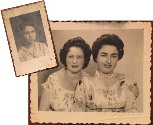 Grandma Malka, (on the right)
