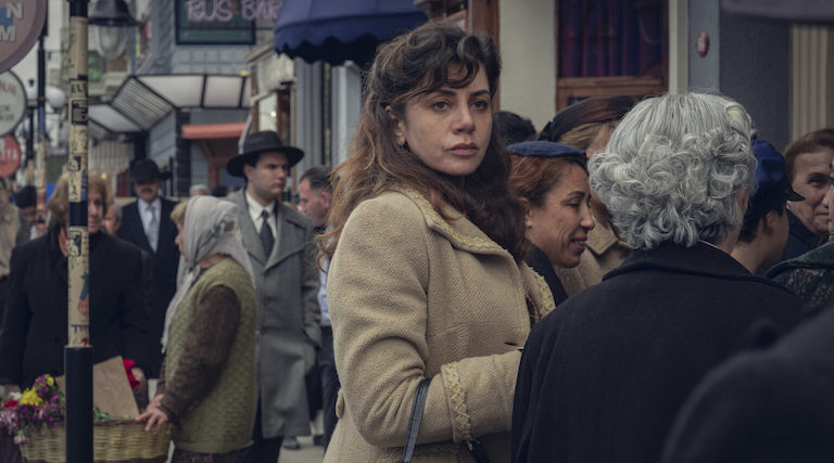 Gökçe Bahadir as Matilda Aseo in “The Club.” (Mehmet Ali Gök/Netflix)