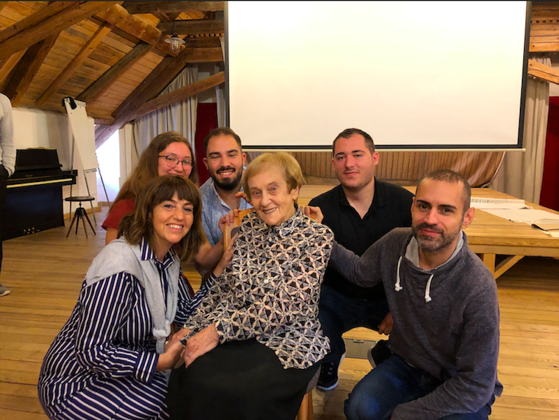 March of the Music 2019, Öykü Üçgüler, Nurullah Ejder, Caner Yazc, Elcil Gürel Göçtü, Renan Koen together with Holocaust Survivor Doris Grozdanovičová