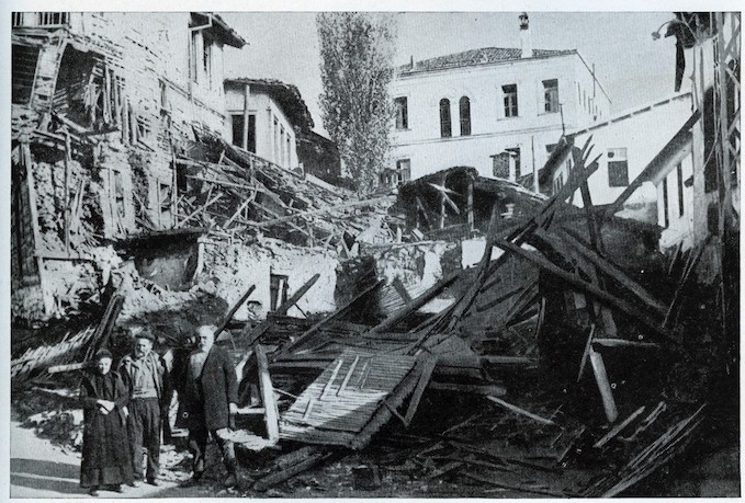 Italians Bombarded Kastoria