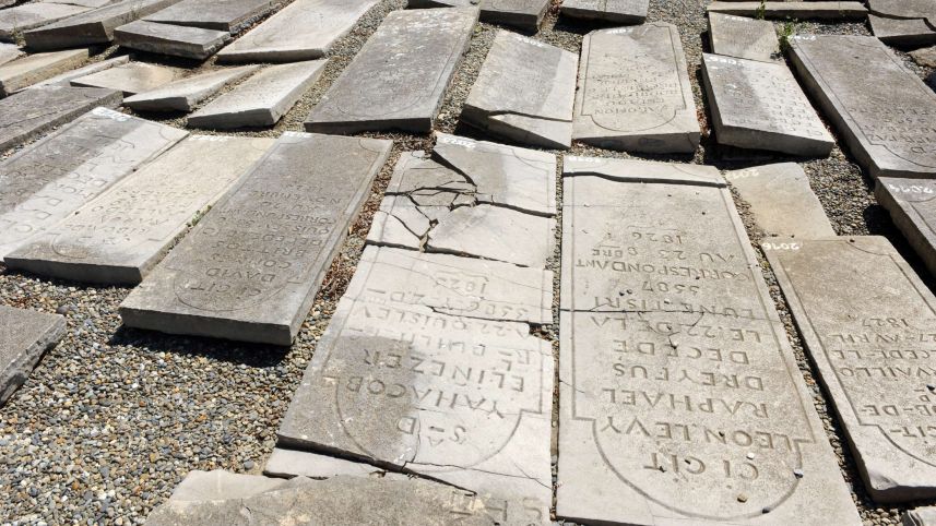 Tarihi Yahudi mezarl restore ediliyor
