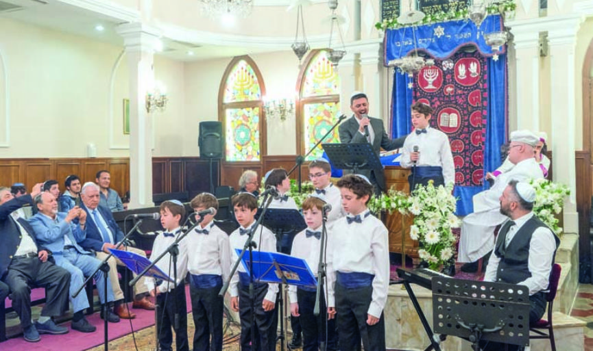 This year once again Shavuot was celebrated at Italian Synagogue with great joy