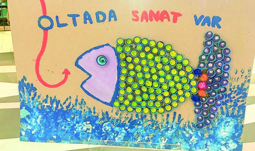 Saving the Marine Wildlife via Lara Arditis Project Art on the Fishing Rod