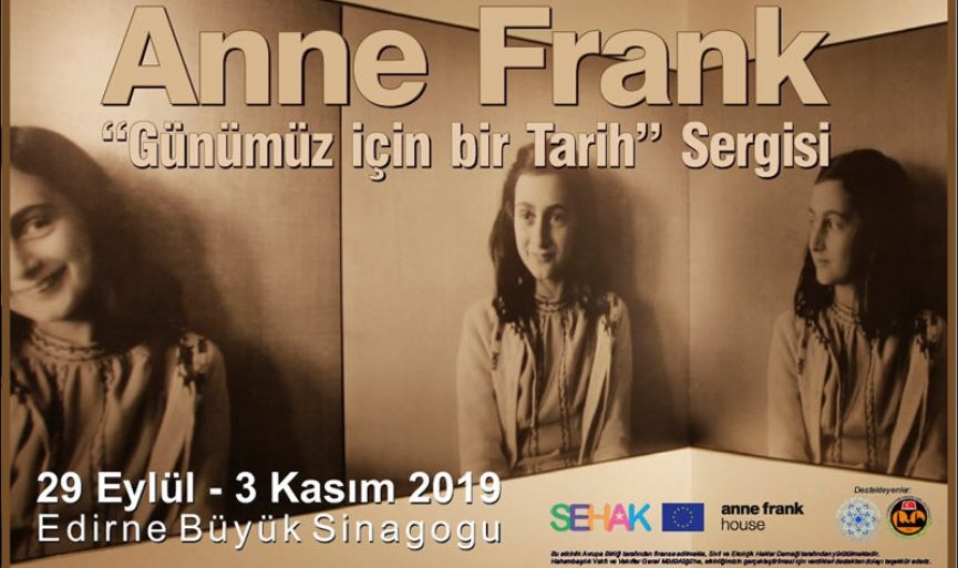 Anne Frank Exhibition Opened in the Grand Synagogue of Edirne