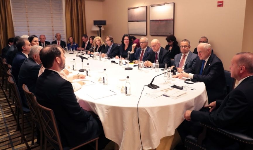 Erdoan Met with Jewish Leaders in the U.S.