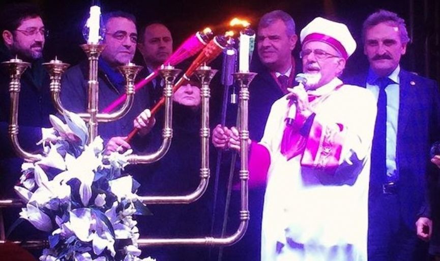 Second Public Celebration of Hanukkah at Ortakoy