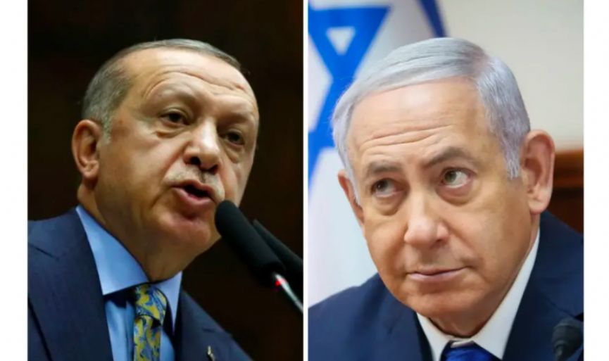 TURKEYS ERDOGAN: WHOEVER IS ON ISRAELS SIDE, WE ARE AGAINST THEM