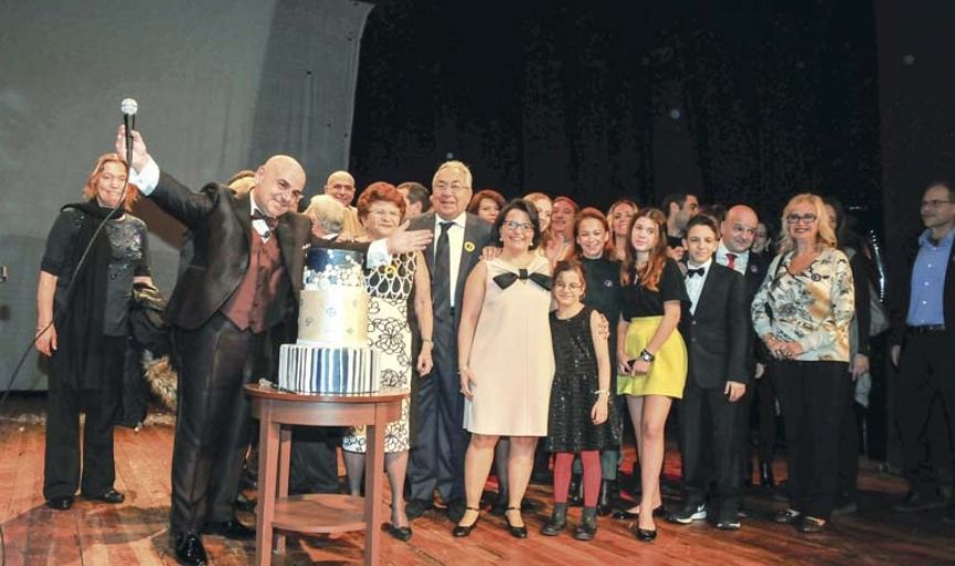 Play Director and Stage Actor Nedim Saban celebrates 50th birthday on stage