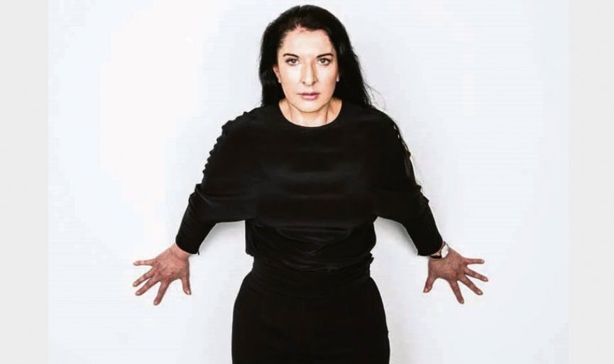 Performance Artist Marina Abramović in Turkey