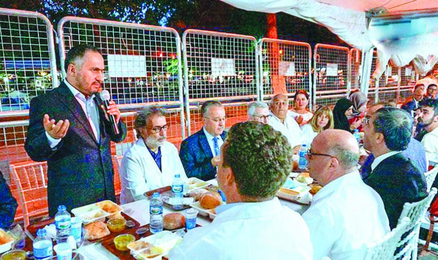 1100 people hosted at Iftar dinner in Edirne