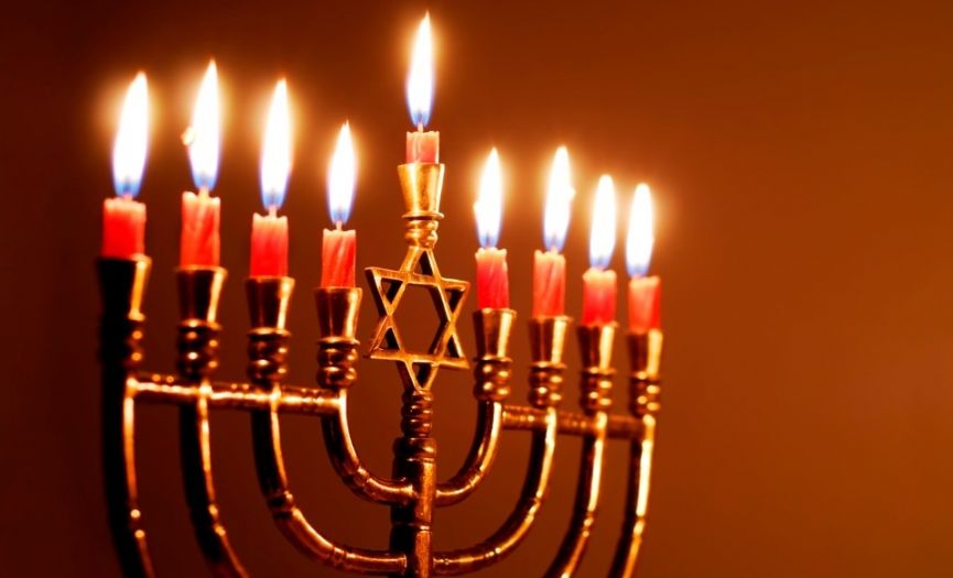 "A Menorah for Each Home, 44 Candles for Each Menorah"