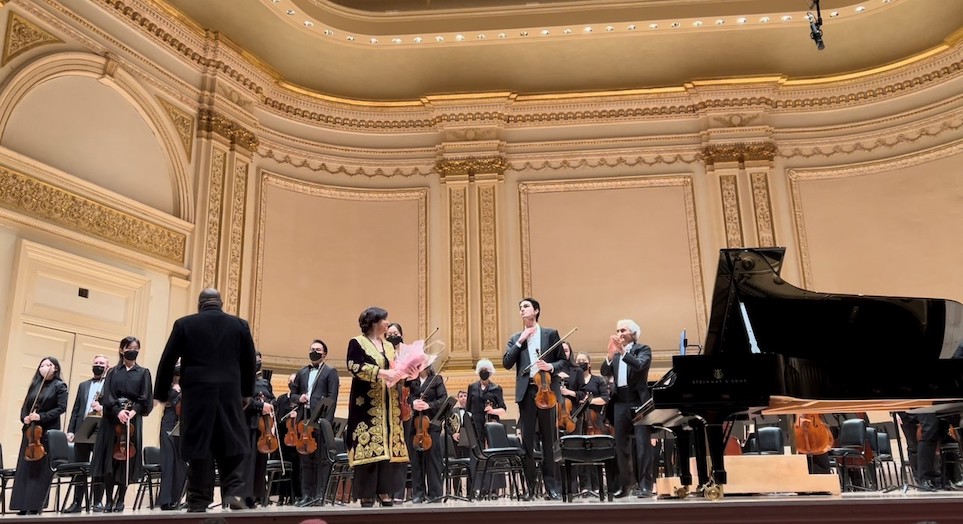 Renan Koen at Carnegie Hall