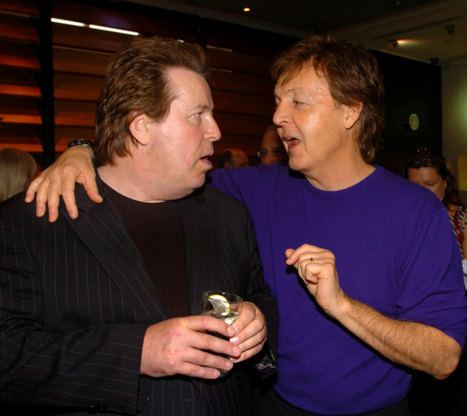 Martin Lewis with Paul McCartney