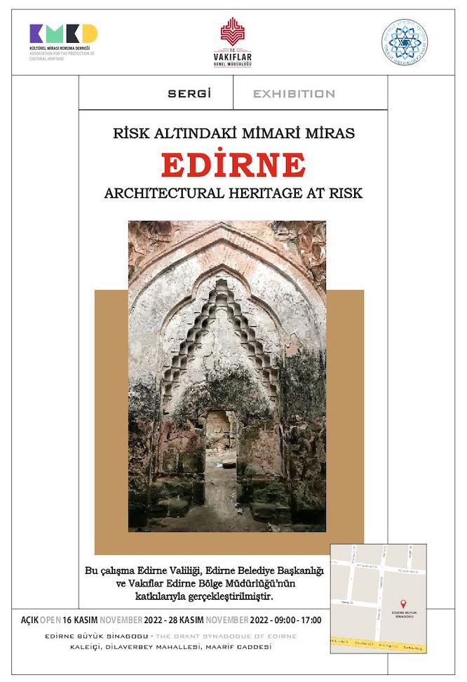 'Edirne - Architectural Heritage At Risk' Exhibition