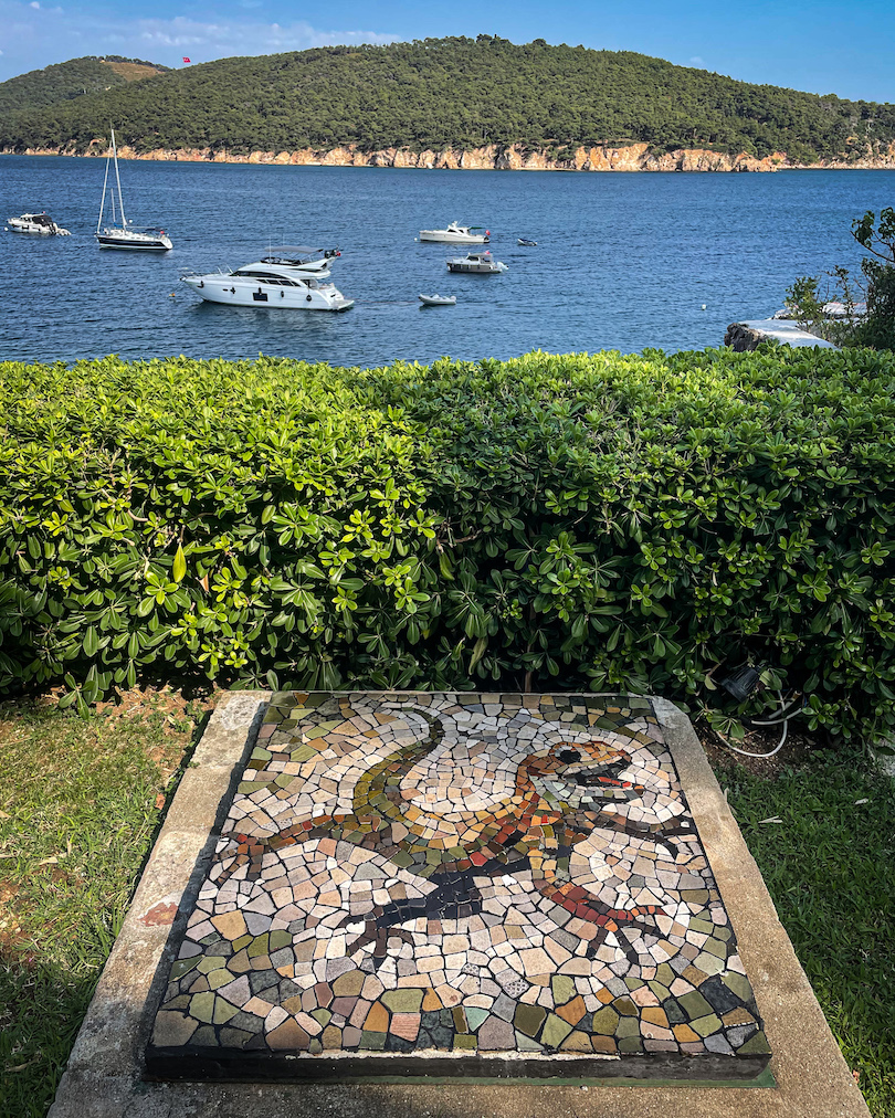 Garden mosaic - Koenraad Marinus Van Lier