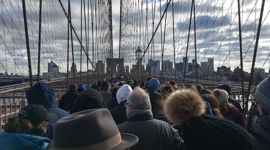 The march, planned in just a week, drew 25,000 people. (Ben Sales)