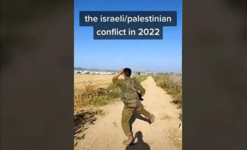 İsrail askeri ve Filistinli çocukların dansı TikTok´ta viral oldu