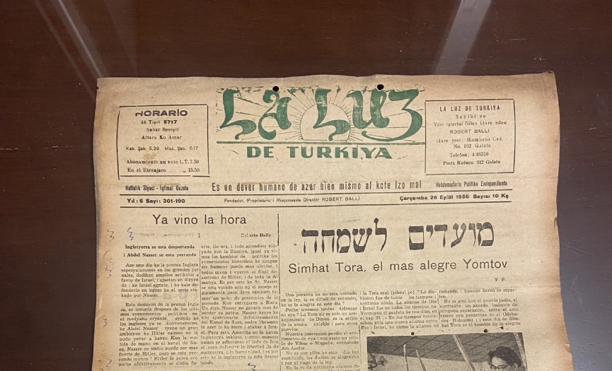 La Luz de Turkiya: Bir Ladino Basn Miras
