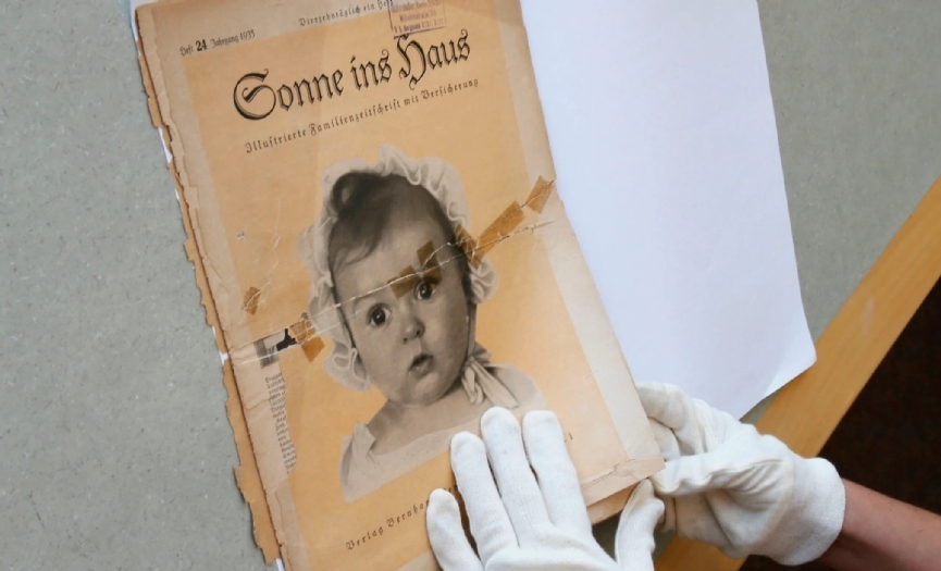 Goebbels taraf�ndan �Aryan bebek� olarak se�ilen Yahudi kad�n 91 ya��nda hayat�n� kaybetti