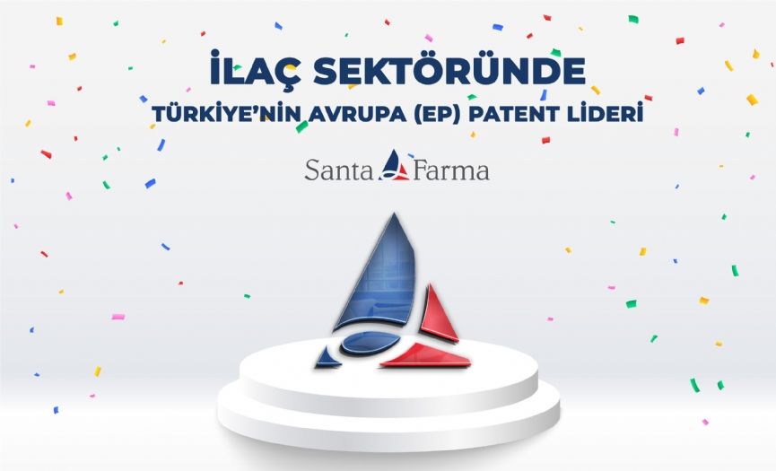Türkiye´nin ilaç patent lideri Santa Farma