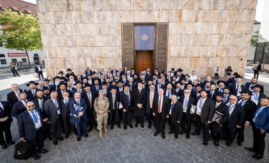 Conference of European Rabbis Held in Munich