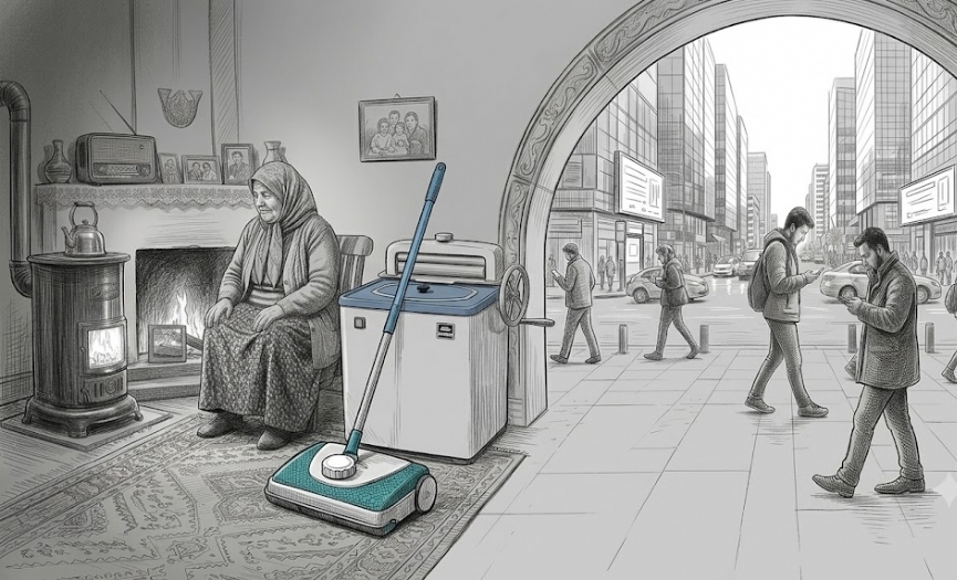 �ki banyo aras� bir �m�r: Nereye gidiyoruz?
