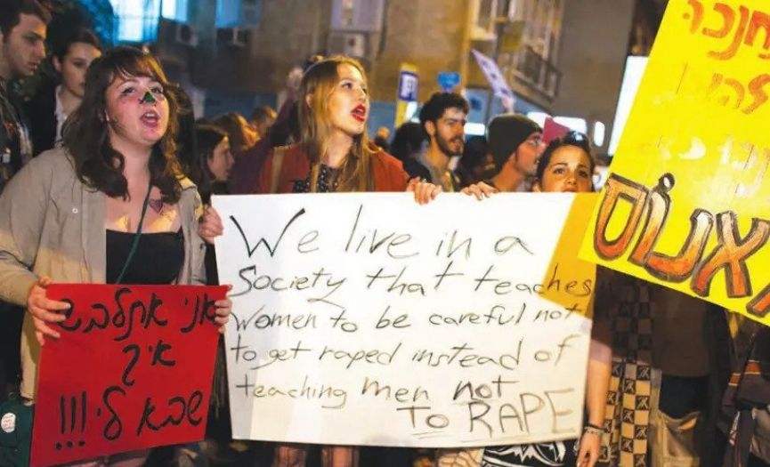 tel aviv slutwalk hareketi cinsel tacize karşı yürüdü Şalom gazetesi