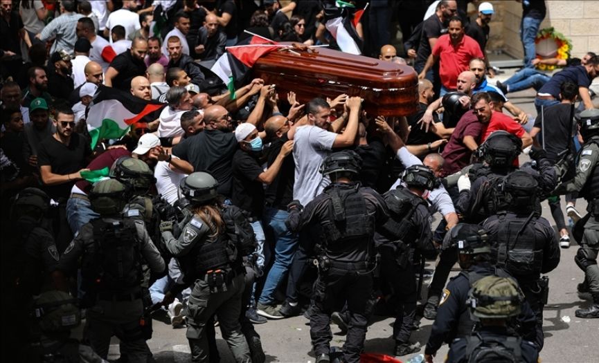İsrail polisi cenazedeki şiddetle ilgili soruşturma başlattı