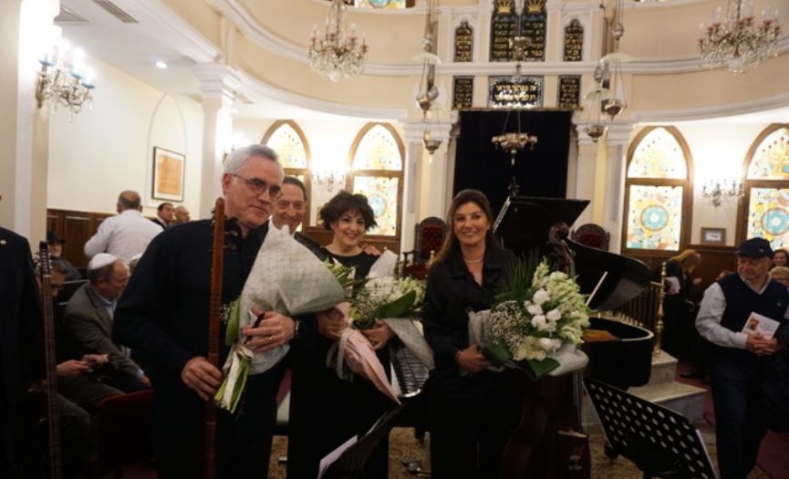 Renan Koen´s Concert of Sephardic Melodies at Historical Italian Synagogue