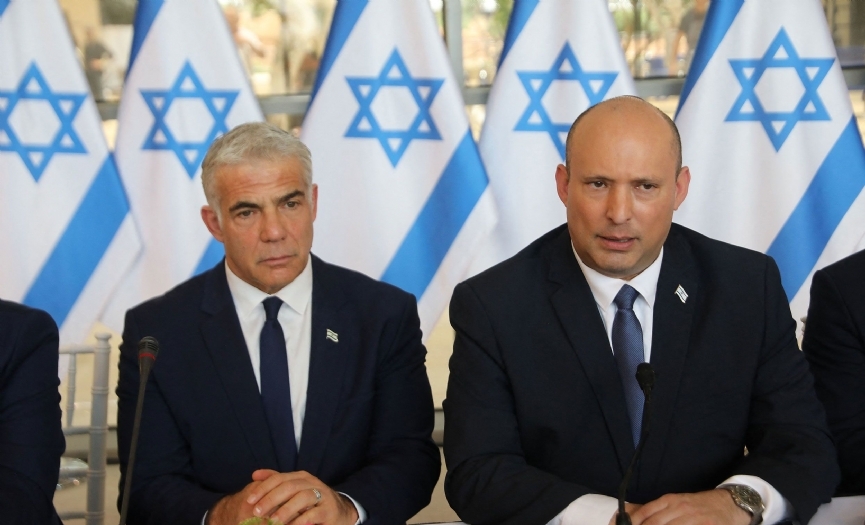 Bennett ve Lapid´den ran halkna ayaklanma ars