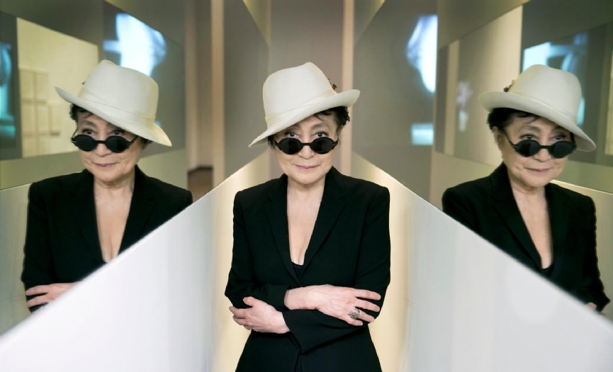 Yoko Ono izleyiciyi sanat�� olmaya davet ediyor - Unut, Dokun, Hayal Et!