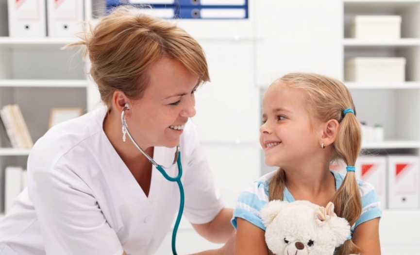 �ocuklar sadece hastalan�nca m� doktora gider?