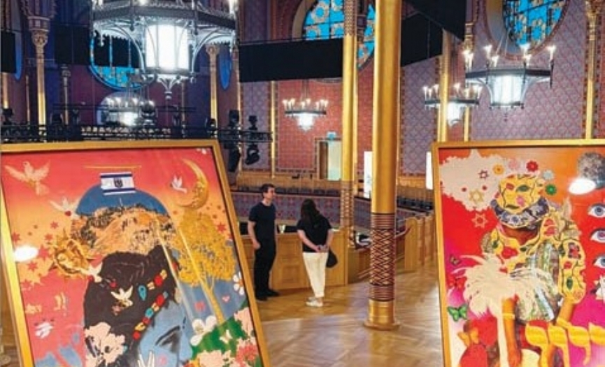 Alex Woz ile Hayattan Tuvale Sanat, kimlik ve  Rumbach Sinagogu