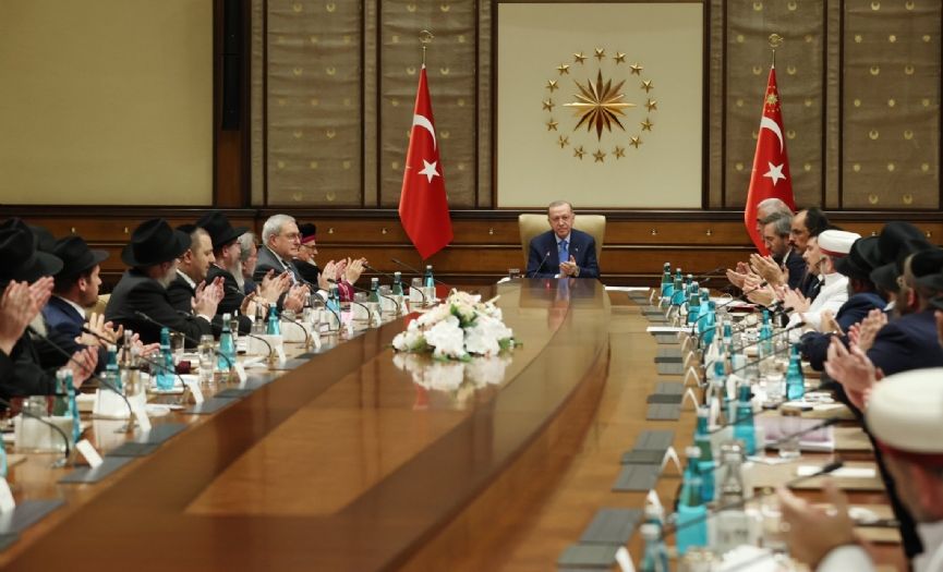 President Erdoğan Gave a Speech at Reception for the Alliance of Rabbis in Islamic States