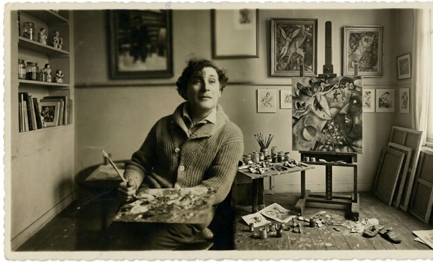 Marc Chagall&acute;in �d�l�: Bir bonk�rl�k mozai�i
