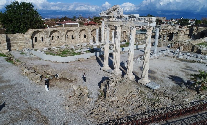 Remains of 7th Century Synagogue Discovered in Antalya