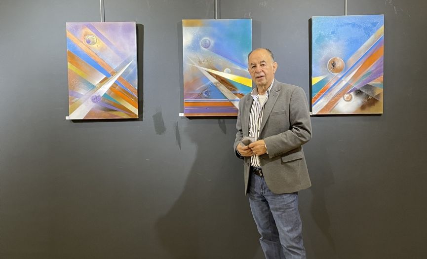 Seyfi Işman´s New Art Exhibition at Bariş Manço Culture Center