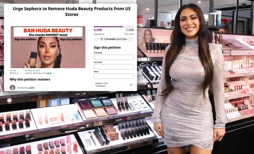 Sephora antisemit paylam yapan Huda Kattan ile ilikilerini kesti