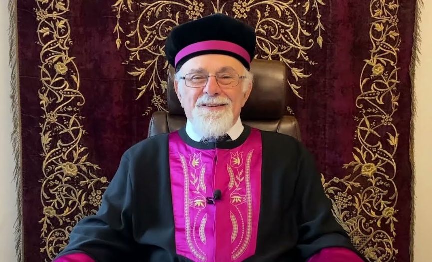 Peace Prayer for Ukraine from Turkish Chief Rabbi Isak Haleva